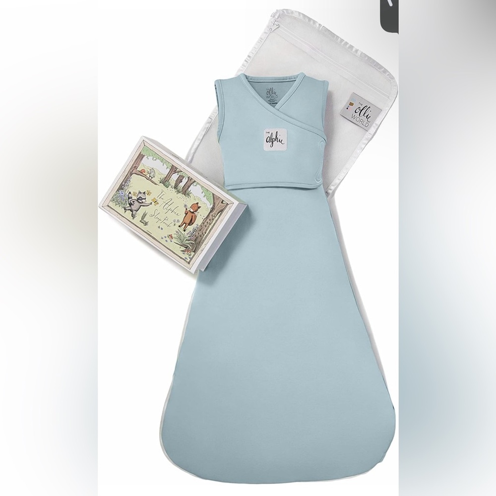 NEW OPEN BOX The Ollie World The Alphie Sleep Pouch - Blue "FOX"